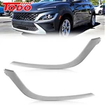 Fits 2022-2023 Hyundai Kona Grey Headlight Trim Molding Pair 86561-J9CB0 2PCS. Fixed Price $74.09.