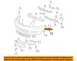 Gm Oem 08-14 Escalade Esv Front Bumper Components-outer Filler 15907626. Fixed Price $99.09.