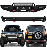Vijay For 1999-04 Land Rover Discovery 2 Steel Front/rear Bumper W/ Winch Plate. Fixed Price $779.98.