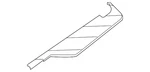 Genuine Nissan Bumper Step Pad 85062-7S200. Fixed Price $88.65.