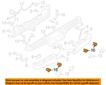 Ford Oem 15-20 F-150 Bumper Components-park Sensor Rear Bracket FL3Z15K861AC. Fixed Price $18.45.