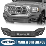 Hooke Road Front Bumper For 2016 2017 2018 Gmc Sierra 1500 W/led Spotlights. Fixed Price $499.26.