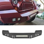 Fit Jeep Wrangler Jk 2007-2018 Steel Front Bumper W/ D-rings & 5X Led Lights. Fixed Price $269.99.