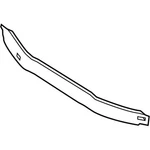 Genuine Bmw Mount, Bumper, Front, Top 51-11-7-291-449 New. Fixed Price $268.75.
