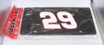 Vintage Rico Express Laser Nascar #29 Kevin Harvick License Plate Nip. Fixed Price $27.29.
