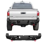 Vijay Rear Bumper With Square Lights Fits 2016-2023 Toyota Tacoma. Fixed Price $489.00.