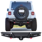 Vijay Steel Rear Bumper For 2018-2025 Jeep Wrangler Jl With Led Lights & D-rings. Fixed Price $289.99.