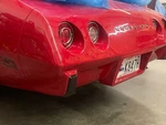 Corvette 1975 Fiberglass Rear Bumper Cover With Letter Indents. Fixed Price $250.00.
