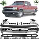Front Bumper Chrome Kit For 1999-2002 Chevrolet Silverado 1500 & 2000-2006 Tahoe. Fixed Price $781.95.