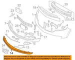 Ford Oem 11-15 Mkx Front Bumper Components-valance BA1Z17626A. Fixed Price $197.43.
