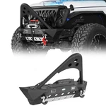 Stubby Front Bumper W/ Winch Plate Fit 2018-2026 Jeep Wrangler Jl Gladiator Jt. Fixed Price $349.99.