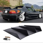 Rear Bumper Diffuser Shark 4-FIN Spoiler Lip Splitter For Honda Civic Del Sol Si. Fixed Price $52.98.