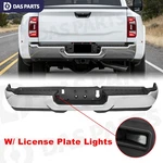 Rear Bumper Step For 2019-2024 Ram 2500 3500 Pickup W/license Plate Light Chrome. Fixed Price $379.95.