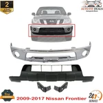 Bumper Chrome + Brackets Valance For 2009-2017 Nissan Frontier. Fixed Price $565.33.
