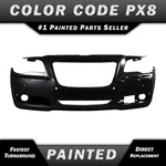 New Painted *PX8 Black* Front Bumper Cover Fascia For 2012-2014 Chrysler 300. Fixed Price $510.99.
