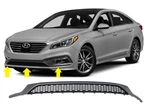 Front Bumper Face Bar Lower Lip Molding Gray Grille Mustache For 2015-17 Sonata. Fixed Price $124.99.