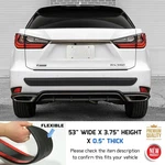 Car Rear Bumper Guard Protector Strip Parking Vehicle City Street Stick On. Fixed Price $114.91.