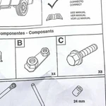 Oem New Genuine 1999-2004 Ford F-250 F-350 Super Duty Trailer Hitch Bar Kit. Fixed Price $415.35.
