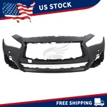 New Front Bumper Cover Fascia For Infiniti Q50S Sport 2018-2024 62022-6HJ1H. Fixed Price $337.99.