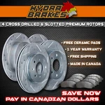 Fits 2003 2004 Dodge Dakota Drill Slot Brake Rotors Ceramic Slv. Fixed Price $371.18.