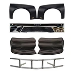 Dominator Dirt Camaro Ss Front Bumper/fenders Kit, White. Fixed Price $607.99.