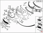 Genuine Mercedes S212 W212 E-class Side Spoiler 2128854438. Fixed Price $81.25.