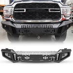 In Front Bumper For 2019-2024 Dodge Ram 2500 3500 Pickup W/ Led Pod Lights. Fixed Price $672.50.