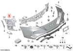 Genuine Bmw F91 F92 M8 Convertible Coupe Guide Rear Left 51128074845. Fixed Price $159.15.