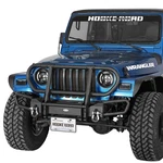 Front Bumper & Tubular Brush Grille Guard For 1987-2006 Jeep Wrangler Yj Tj. Fixed Price $299.12.