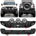 Vijay Front And Rear Bumper Fits 2007-2014 Toyota Fj Cruiser W/round Lights. Fixed Price $449.99.