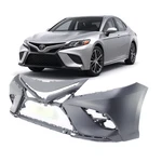 Primed Front Bumper Cover Fascia For Toyota Camry 2019 2020 18-20. Fixed Price $171.49.