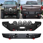 Vijay 2005-2007 Ford F250/F350/F450 Steel Front/rear Bumper With Round Light. Fixed Price $889.99.