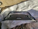 Road Armor Front Sahara Winch Bumper Square Light Port 614S4B. Fixed Price $900.00.