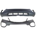 New Bumper Covers Fascias Set Of Front Upper For Kia Sorento 2011-2013 Pair. Fixed Price $156.86.