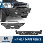 Hooke Road Full Width Steel Front + Rear Bumpers W/winch Plate For Tacoma 05-11. Fixed Price $898.99.
