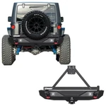 Vijay Steel Rear Bumper Fits 2007-2018 Jeep Wrangler Jk/jku W/tire Carrier. Fixed Price $329.99.