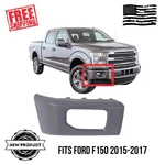 Right Front Bumper End Caps Ford F150 2015-2017 W/ Molding. Fixed Price $49.65.