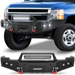New Front Bumper For 2011-2014 Chevy Silverado 2500 3500 Hd Off-road W/led Light. Fixed Price $585.56.