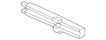 Genuine Honda Bumper Impact Absorber 71575-S82-A01. Fixed Price $35.08.