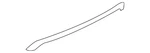 Genuine Nissan Bumper Trim 85072-9PM0A. Fixed Price $151.89.