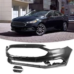 Black Front Bumper Plastic 2017-2018 Fitd Fusion FO1000718. Fixed Price $113.59.