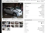 (local Pickup Only) Rear Bumper Sedan Mx Hybrid Fits 06-11 Civic 4529206. Fixed Price $194.90.