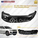 Complete Front Bumper Set W/ Grille Fog Light For 2021-2023 Jeep Grand Cherokee. Fixed Price $728.99.