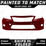 New Painted *3R1 Red* Front Bumper Cover Fascia For 2013-2015 Lexus ES300H ES350. Fixed Price $540.99.