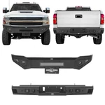 Hooke Road Front Bumper Rear For Silverado 2500/3500 Hd 2015-2019. Fixed Price $939.07.