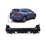 Primed Rear Upper Bumper Cover Fascia For 2016-2018 Honda Pilot Lx Ex-l Elite. Fixed Price $149.15.
