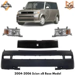 Front Bumper Cover & Grille Assembly Kit For 2004-2006 Scion Xb Base Model. Fixed Price $325.00.