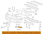 Chevrolet Gm Oem Corvette Front Bumper-spoiler Lip Chin Splitter Left 20896059. Fixed Price $76.52.