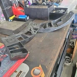 2009 - 2013 Volkswagen Tiguan Rear Right Bumper Bracket 5N0807394A Oem .. Fixed Price $28.00.