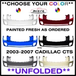 New Front Bumper For 2003-2007 Cadillac Cts Painted Choose Your Color GM1000656. Fixed Price $450.31.